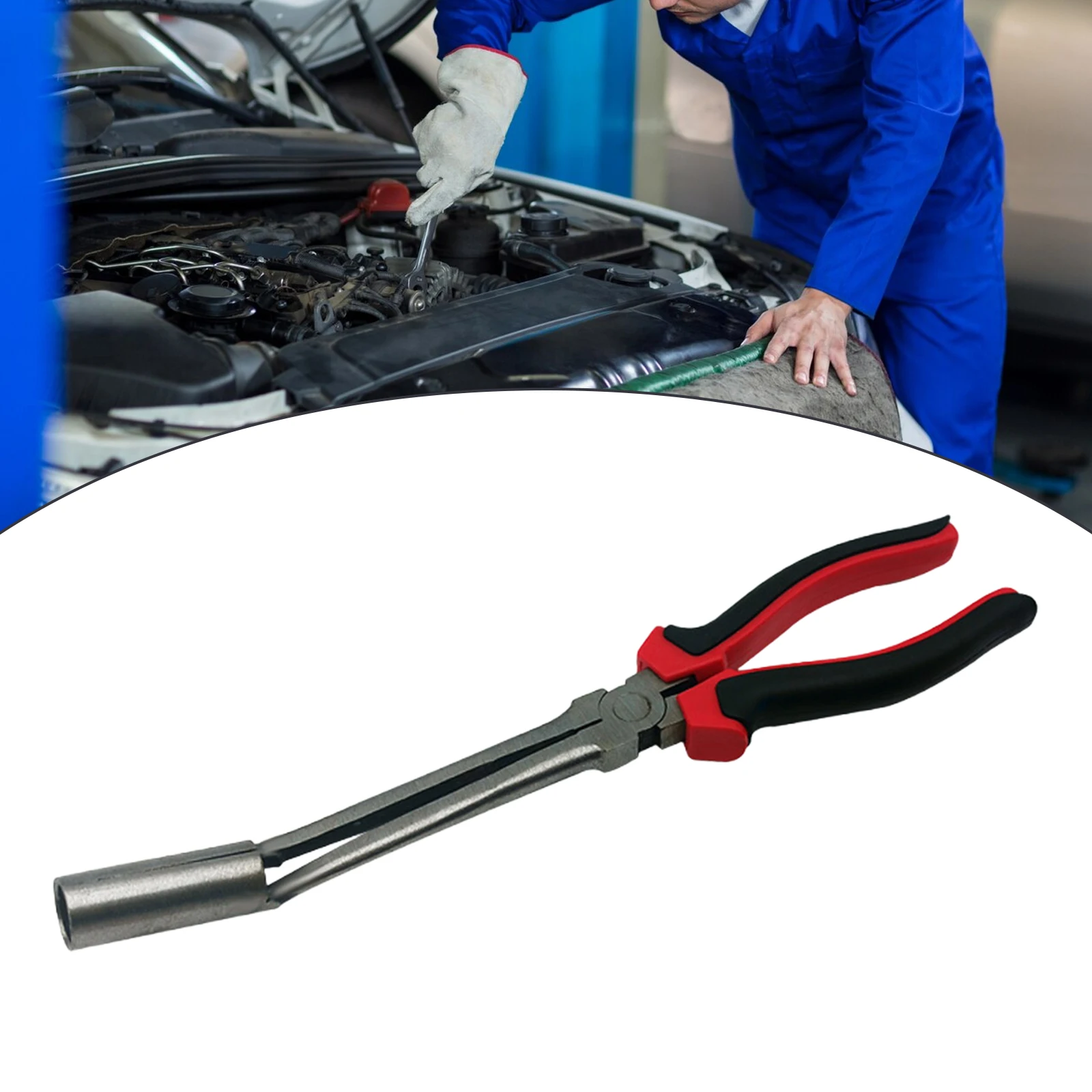 Spark Plug Removal Pliers Hose Gripping Pliers Convenient Repair Tool Manual Tool Easy Installation High Voltage Wire Clamp