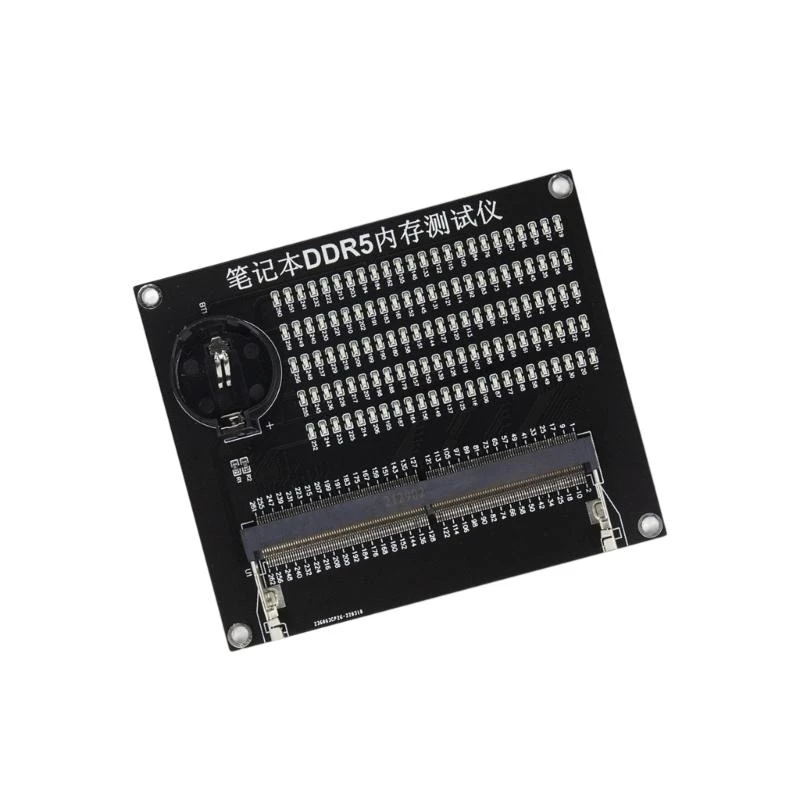 

DDR5 DDR4 DDR3 ноутбук Тестер слота памяти для ноутбука со светодиодным индикатором Тестовая карта памяти для ноутбука