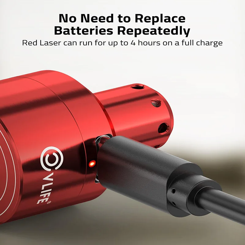CVLIFE Rechargeable Green/Red Laser Bore Sight Magnetic Boresight for Multiple Calibers with Magnetic Connection