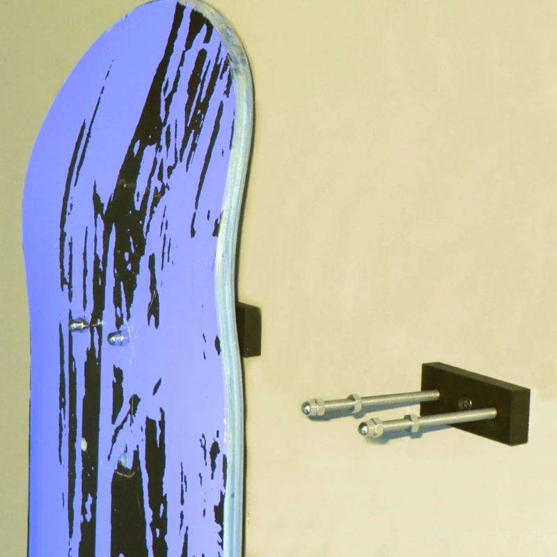 Skateboard Wall Mount Display, Skate Deck Vertical Floating Skateboard Hanger