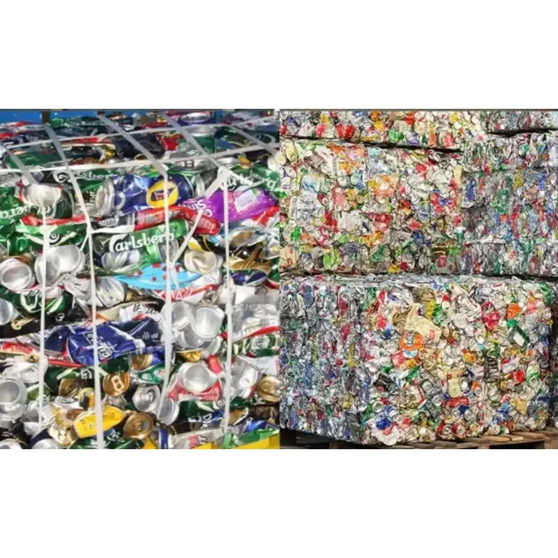 Vertical Hydraulic Baler Machine for PET Bottle Plastic Clothes Wool Cotton Waste Plastic Recycling