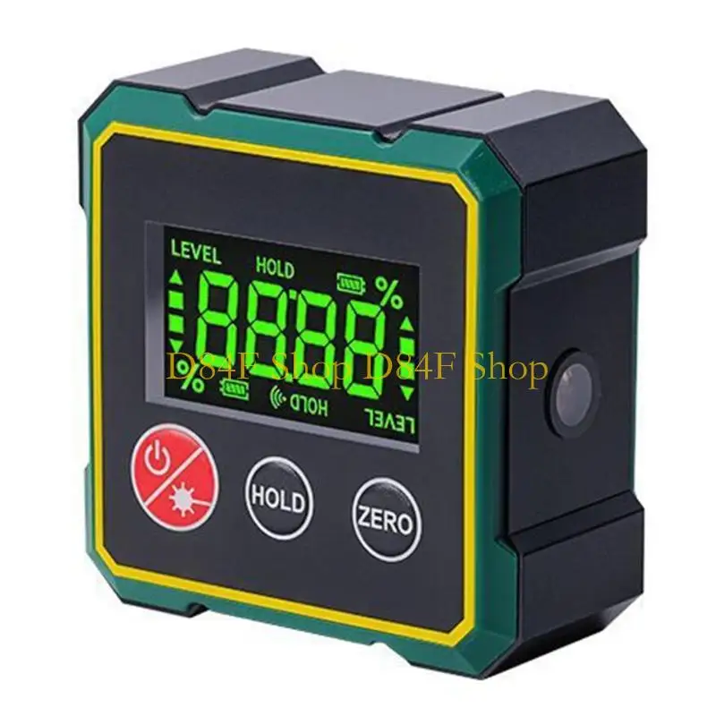 D84F Digital Inclinometer with High Accuracy 4 Side Base for Construction