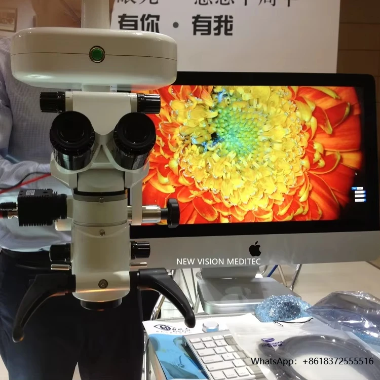 

daIntegrated Beam Splitter and Video Adapter for Video Recording of Surgical Microscope