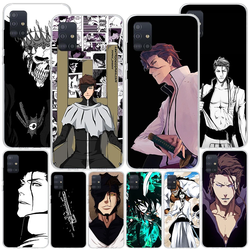 Bleach Aizen Sousuke Phone Case For Samsung Galaxy A51 A41 A31 A21S A11 A71 A50 A70 A40 A30 A20S A10E A10S A6 A7 A8 A9 + Shell