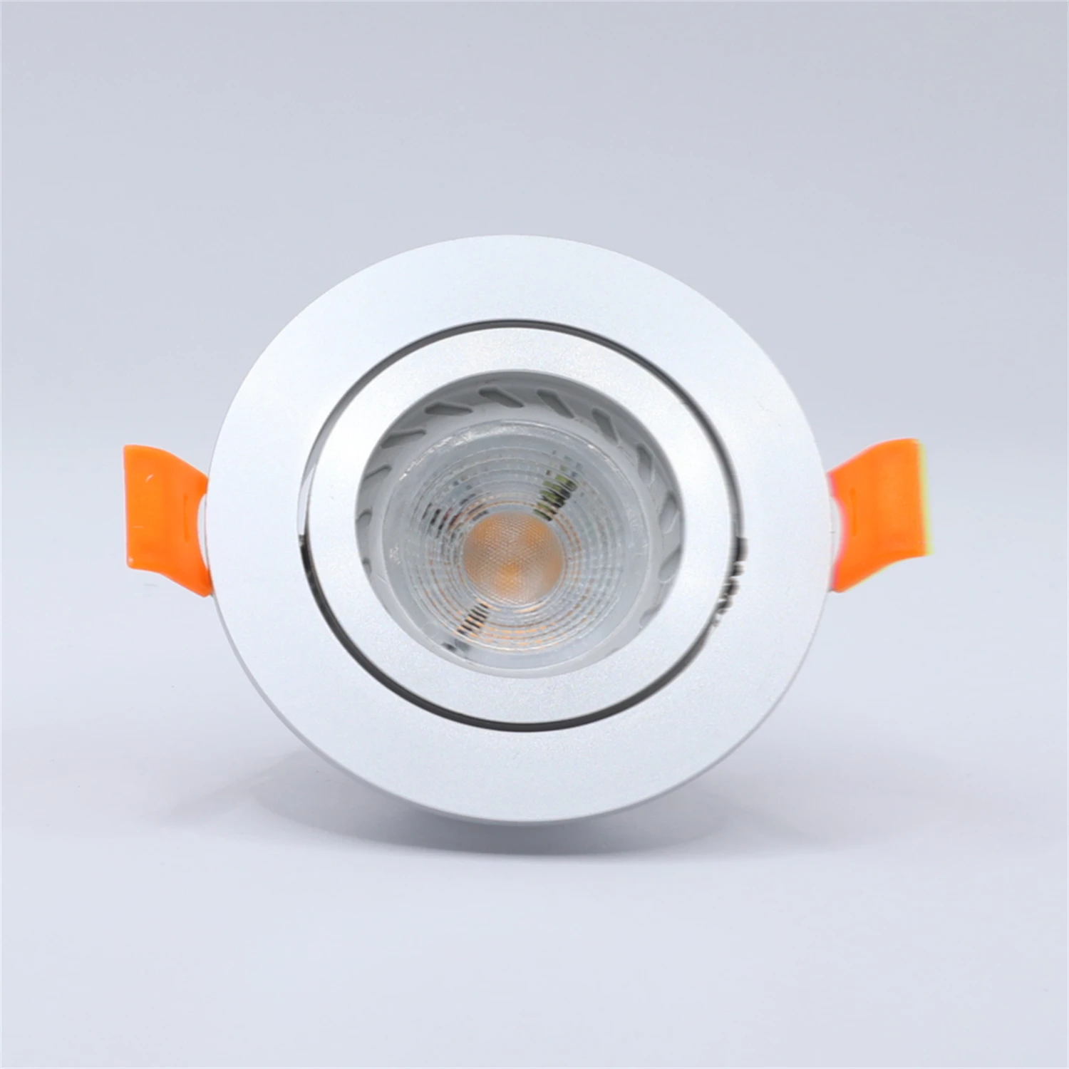 

1pcs Aluminum Gu10 Cut Hole 65mm Spotlight Downlights Flush Mount Light Ceiling Die-Cast Aluminum Round Square Ceiling Lamps