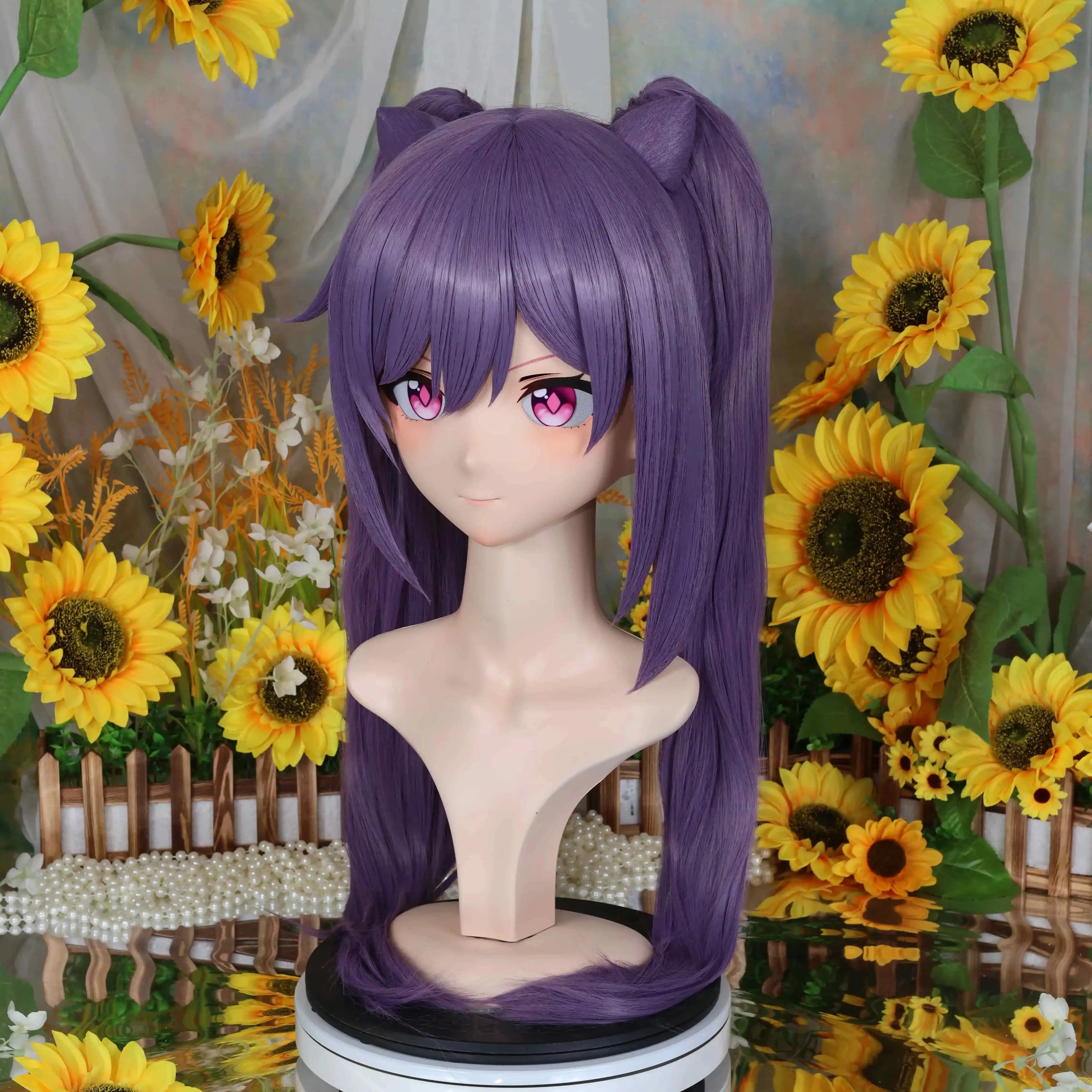 Kigurumi는 잠금 장치가있는 투명 NFD 풀 헤드 코스프레 헤드 쉘 소품 의상 애니메이션 게임을 새겼습니다.