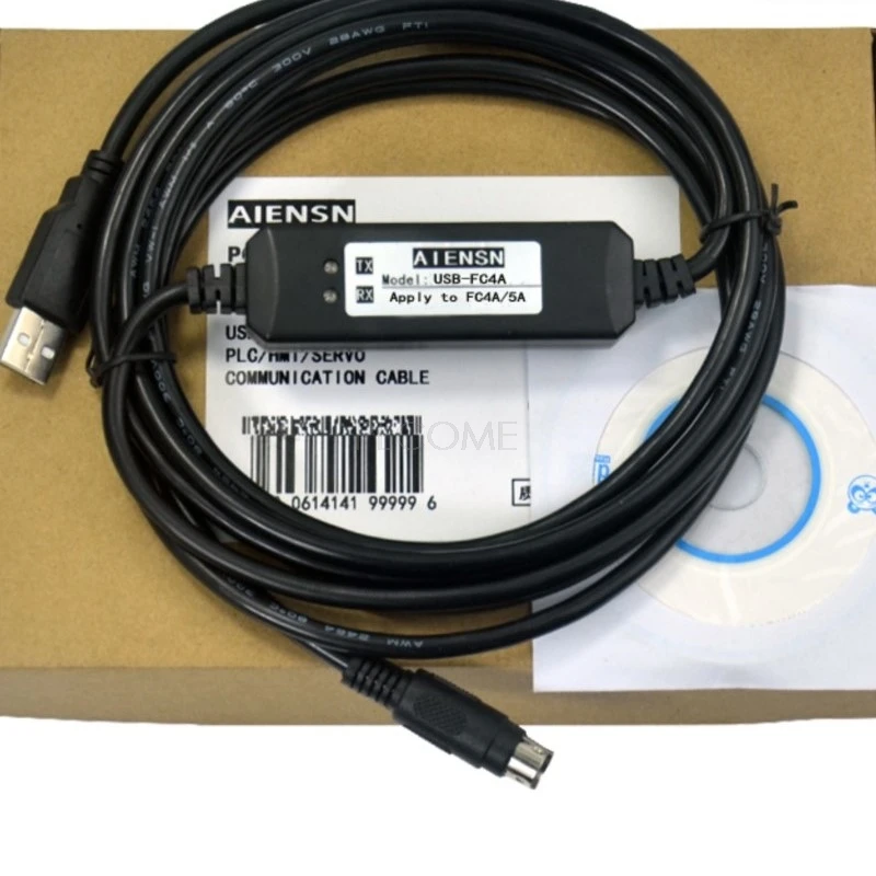 كابل برمجة USB-Microsmat لـ IDEC FC4A ، FC4A ، FC4A FC5A Micro PLC ، RS232