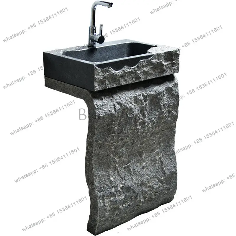 

Уличный каменный умывальник для балкона, встроенный в пол, для дома и улицы