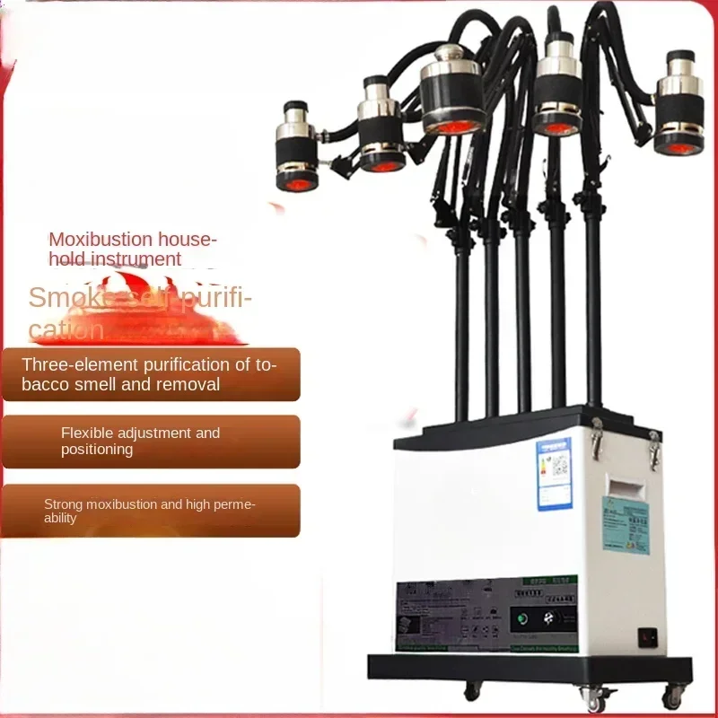 Open Fire Moxibustion Machine Warm Tool Smokeless Suspension Warm Moxibustion Fumigation Instrument