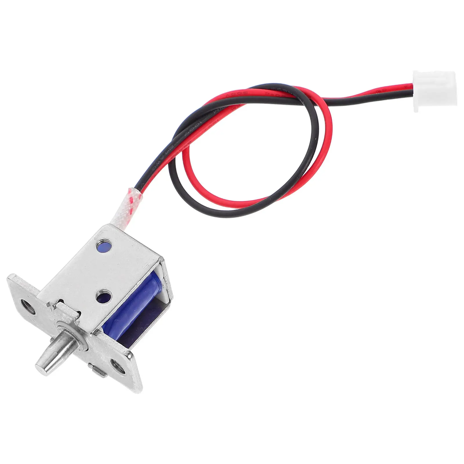 Electric Solenoid Lock Miniature Electromagnet Frame Push Pull Travel Distance 4.5mm High Efficiency Safety for Drawer Cabinet