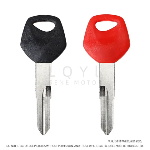 1 ชิ้น Blank Key รถจักรยานยนต์เปลี่ยน Uncut ปุ่มแม่เหล็กสําหรับ SUZUKI SUZUKI GZ150 GZ150-A GN125-C GN125-F GN 125 EN125 EN 125