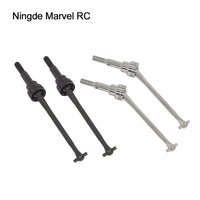 2Pcs RC Car Metal Front Drive Shaft CVD for WLtoys 12423 12427 12428 1/12 Crawler Short Course Truck Upgrade Parts