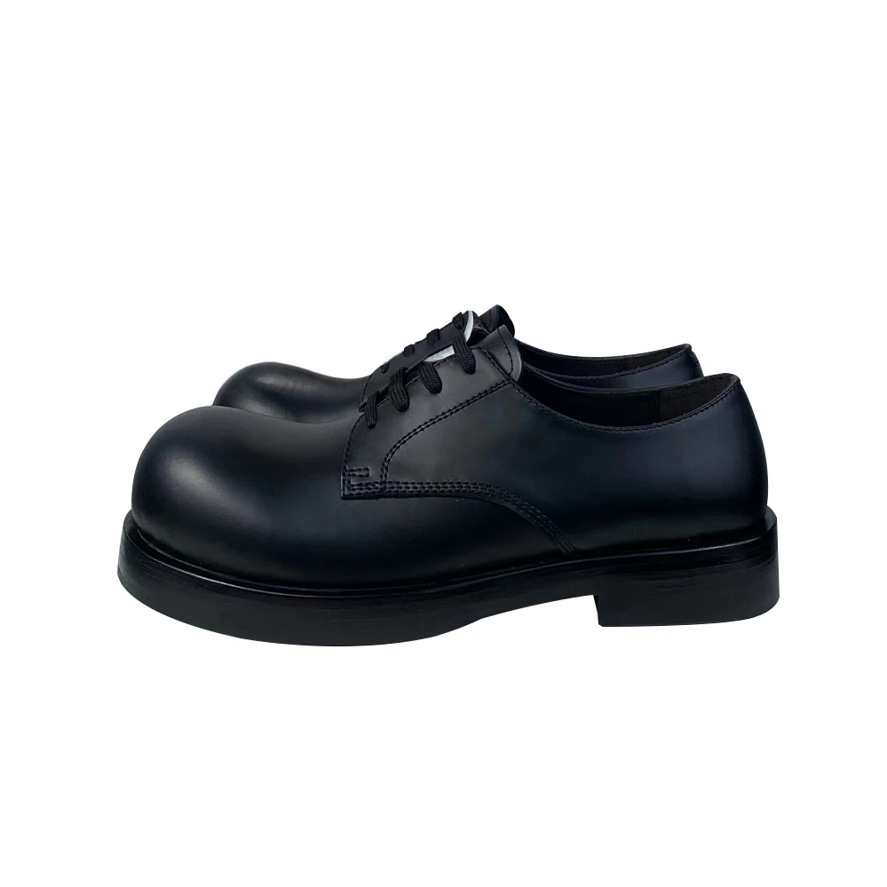 

Черные низкие кожаные туфли NIGO Ngvp # nigo6298