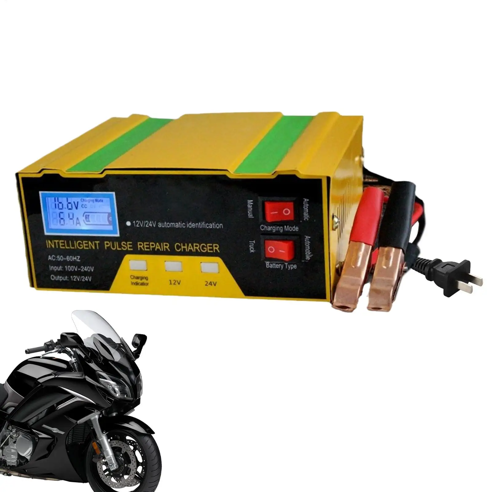 

Автомобильное зарядное устройство, автоматический/ручной режим, автомобильное зарядное устройство, автомобильная замена, эффективное решение управления для грузовиков