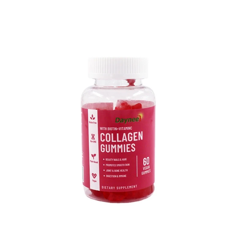 1 bottle Collagen Gummies, a must-have for beautiful skin, reduce fine lines,  skin elasticity and return to youthfulness