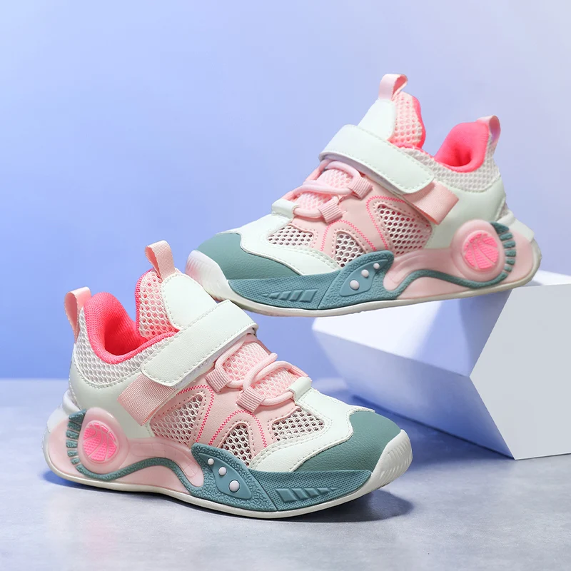 

Fashion Children Daily Casual Shoes Lightweight Wear Resistant Sole All Season School Leisure Sneakers