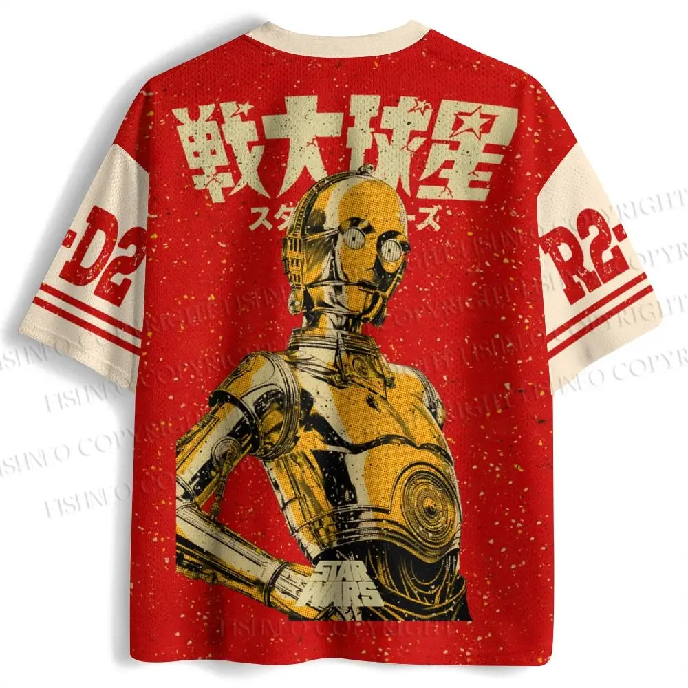 2026 New Star Wars Movie Sports Fashion Adult Children's Short Sleeve V-neck Street Gothic Style Horror Fans Gift