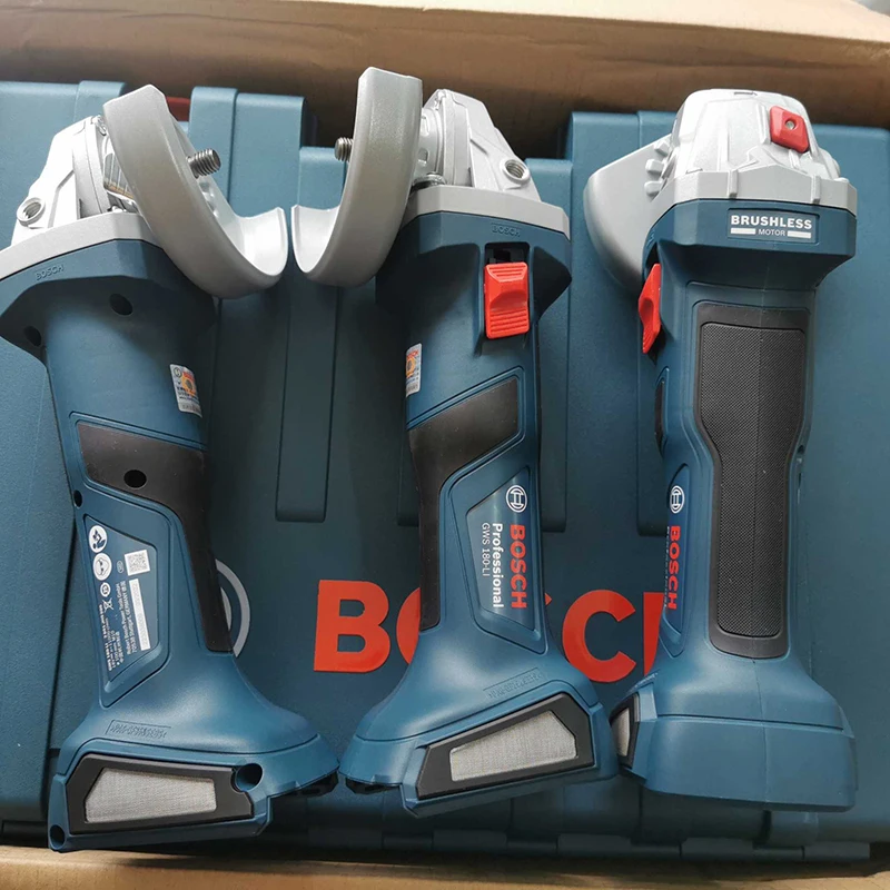 Bosch GWS 180-LI Brushless Charging Angle Grinder 18V Lithium Battery Portable Cutting and Polishing Machine