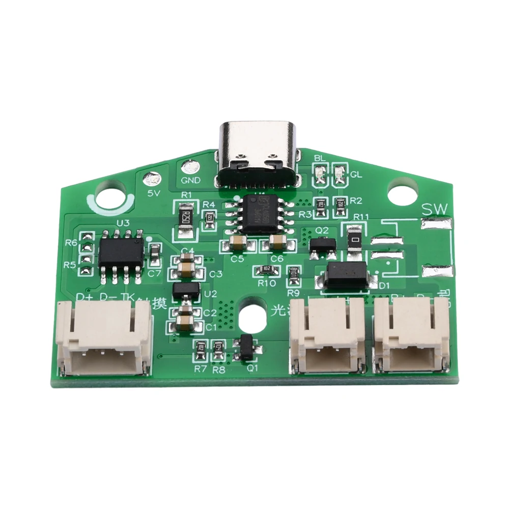 Lámpara de escritorio táctil USB tipo C, tablero de atenuación, carga de batería de litio, Control de protección LED, módulo de protección ocular de tres engranajes