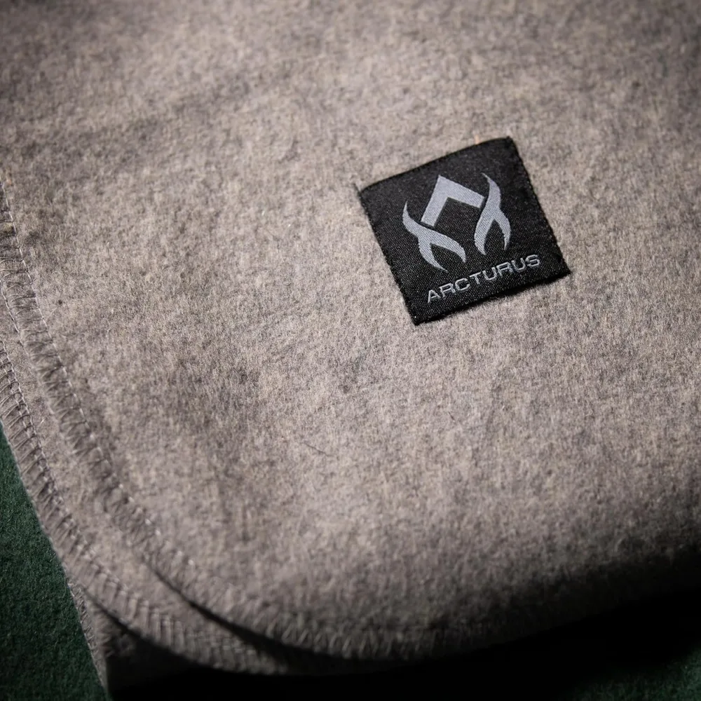 بطانية صوف قابلة للتنفس من King Size Arcturus Tahoe لراحة عامة - سميكة، قابلة للغسل، 90 × 108 بوصة #5