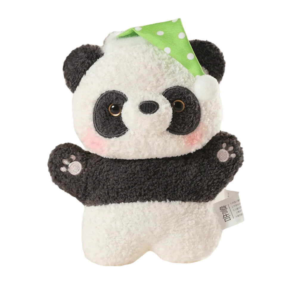 Super Soft Soothing Bean Bag Scented Particles Sleeping Hat Design Animal 17cm Fluffly Stuffed Animal Beanbag Birthday Gift