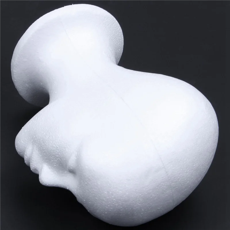 WIND FLYING 10X Female Foam Mannequin Head Model Hat Wig Display Stand Rack White