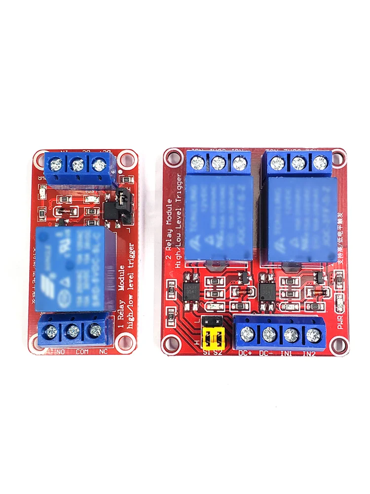 Module de relais 1 2 4 8 canaux, bouclier de carte avec optocoupleur pour déclencheur de bas et haut niveau 5V 9V 12V 24V