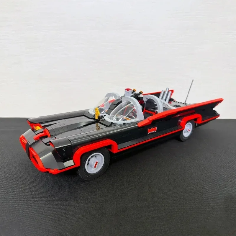 The Classic Tv Series Bat Car 76328 Building Blocks Mobile Car Model Bricks Toys for Children Boys Christmas Birthday Gifts