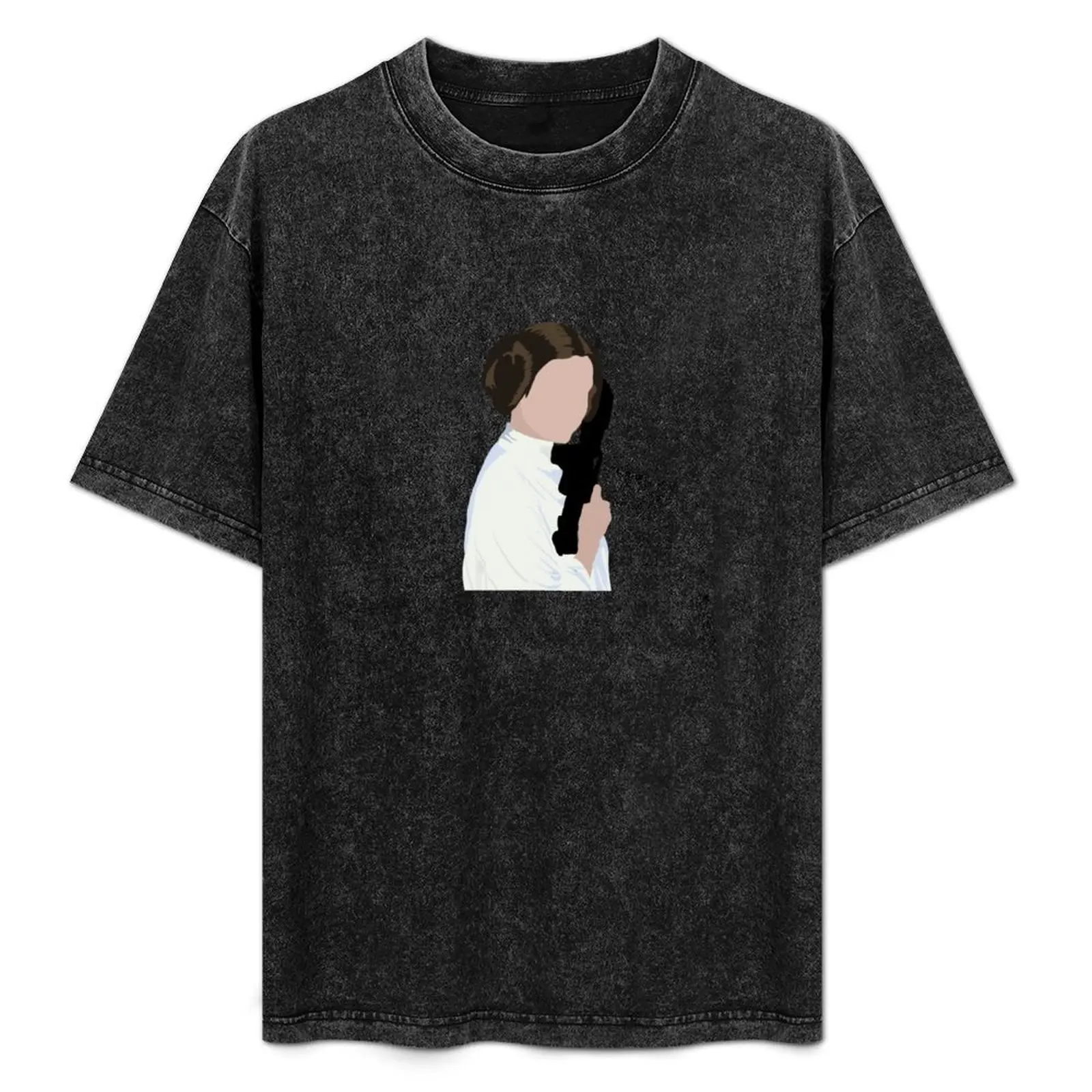 

Leia episode 4 T-Shirt Basic Solid Tee for Daily Use