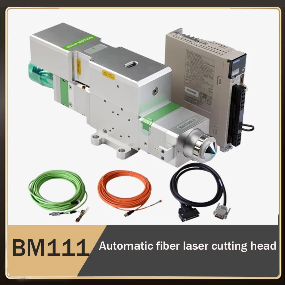 Raytools BM111 metal cutting automatic focusing CL100 F125mm/CL100 F155mm/CL100 F200mm fiber laser cutting head