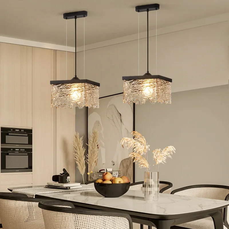 Nordic Industrial Wind Glass Chandelier - Medieval Style, Luxury High-Grade for Restaurant & Bar