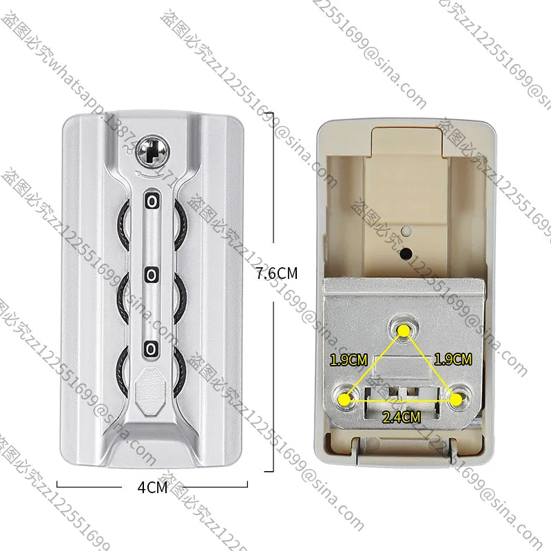 Suitable for S102 #luggage CombinationLock Replacement Trolley Case Accessories A-01Lock Travel BagLock Jia S06 Buckle Lock