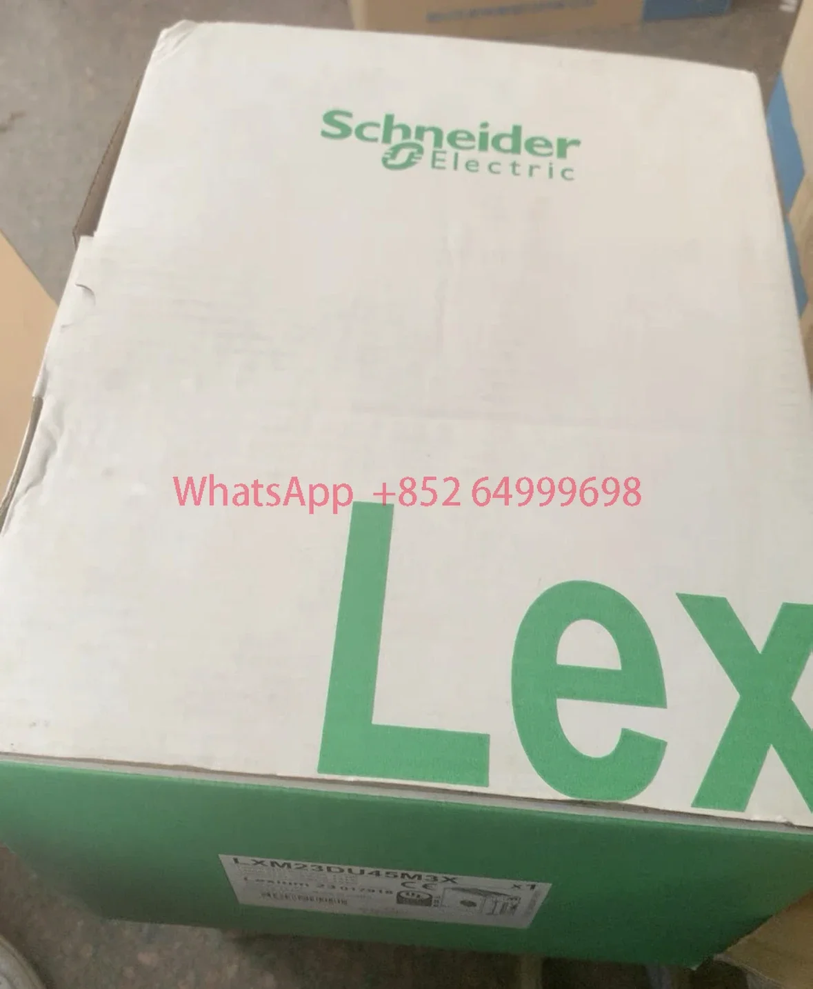 New LXM23DU45M3X, 4.5 kw drive
