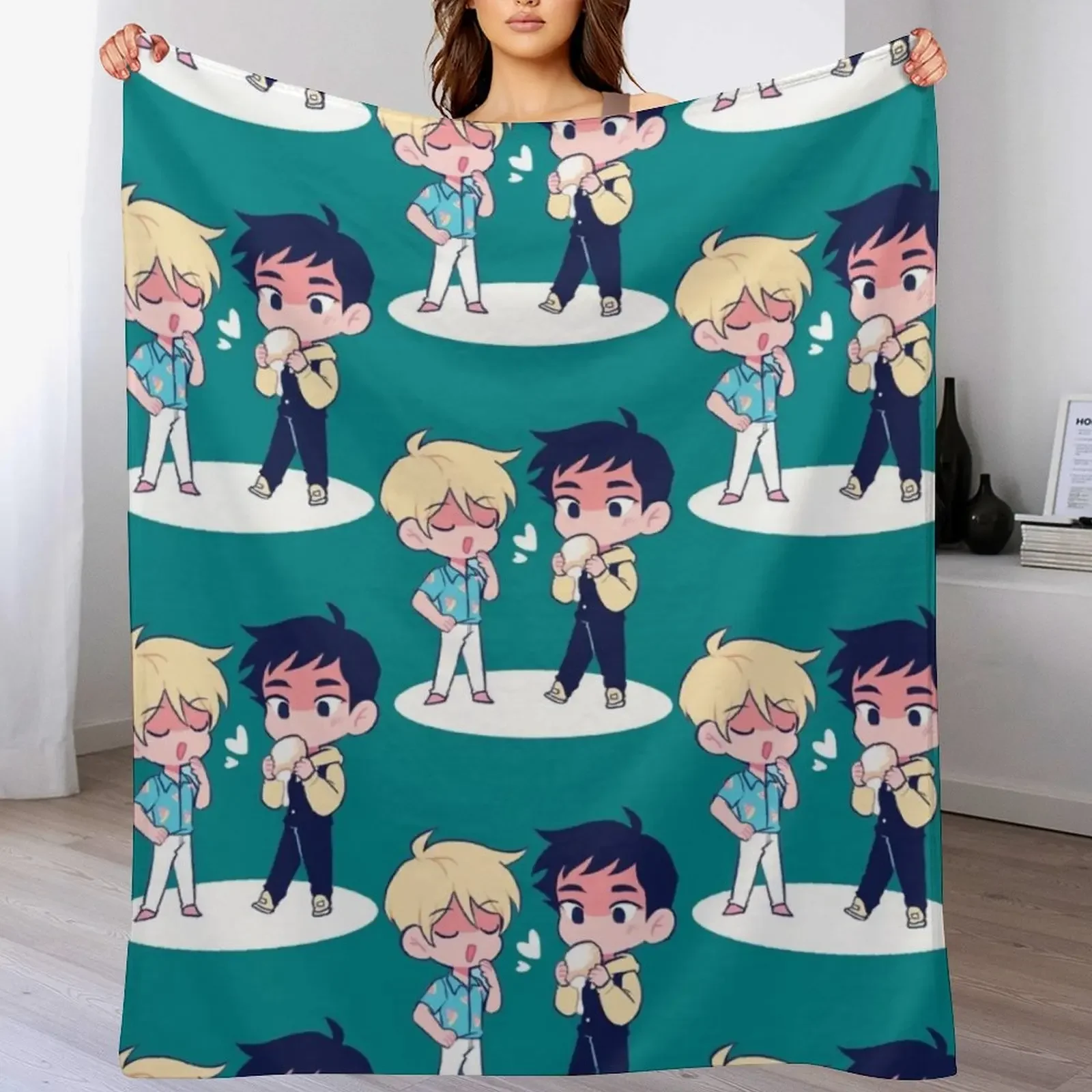 Prep x Kevin Throw Blanket Warm Comfortable Blanket Gift for Parents Friends