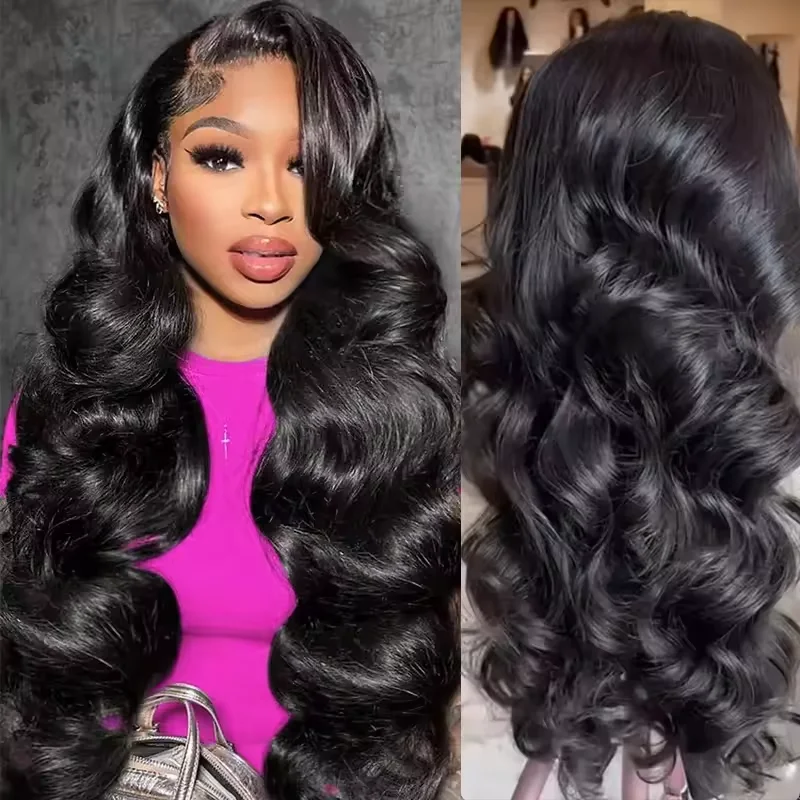 

250 Density Body Wave Human Hair Wigs 30 40 Inch Lace Front Human Hair Wig 13x4 13x6 Hd Lace Frontal Wig Pre Plucked For Women