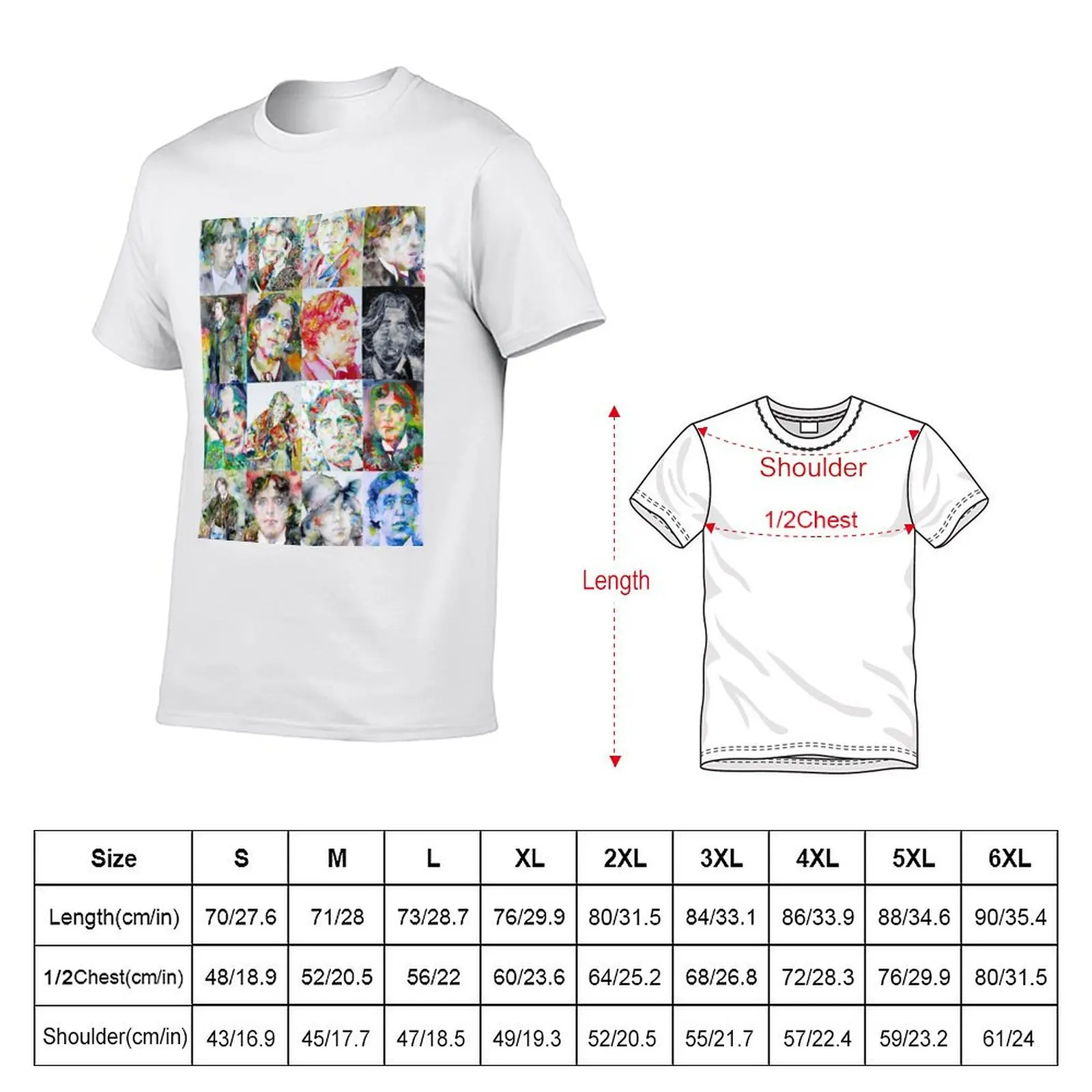 OSCAR WILDE SIXTEEN T-Shirt boys animal print summer clothes Short sleeve tee vintage Men's t-shirts