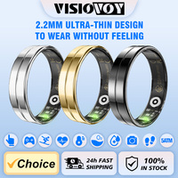 [2024] R11 ultra-thin Smart Ring Military Grade Titanium Steel Shell Health Monitoring IP68 & 5ATM Waterproof Multi-sport Modes