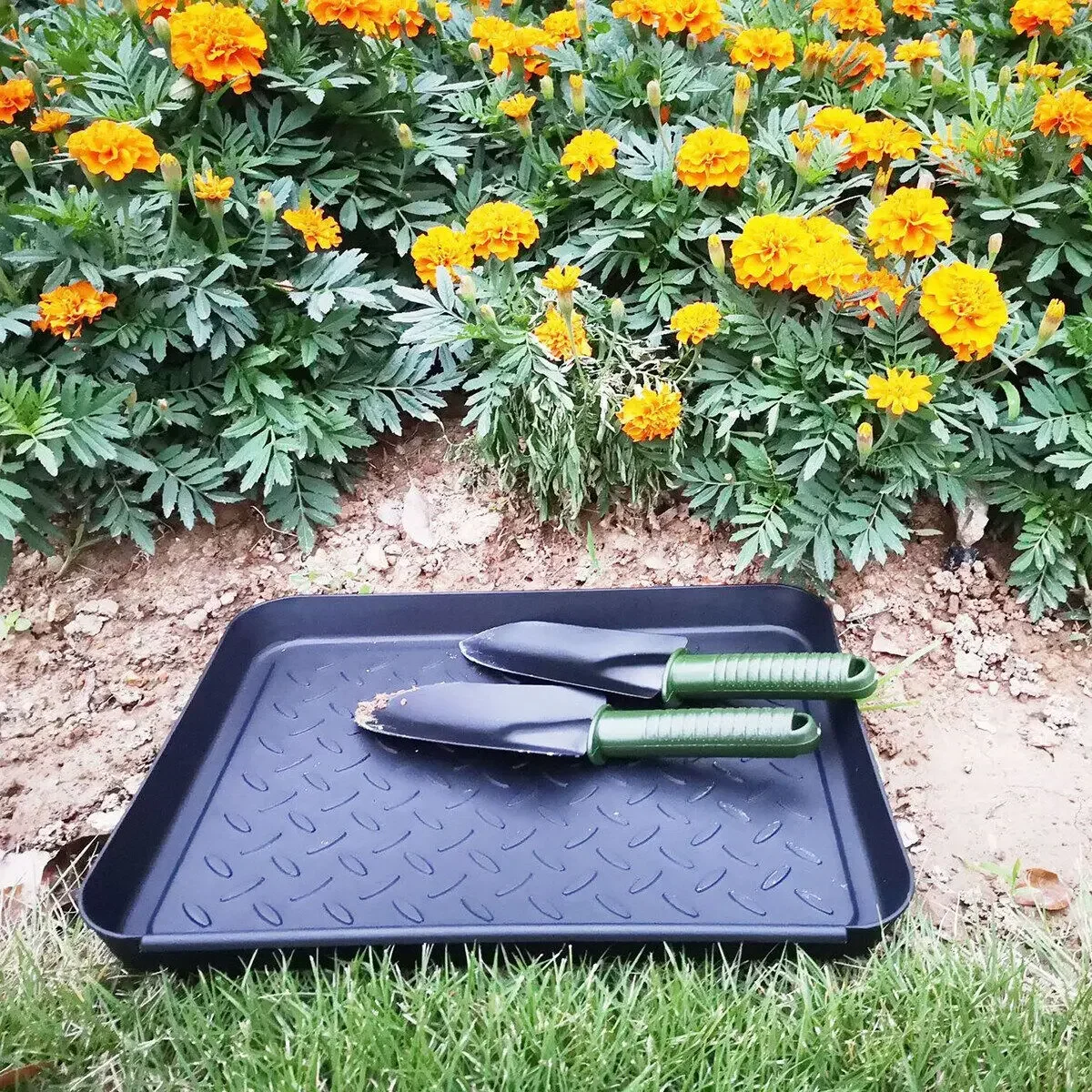 Plastic Shoe Tray, Multi-purpose Shoe and Boot Tray, Car Trunk Sundries Tray,Potted Pad Tray