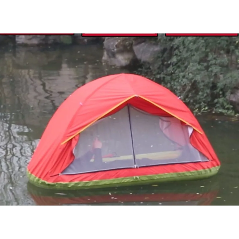 Water camping tents, air cushions, inflatable boating tents, land use