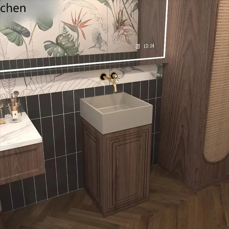 a-6- medieval style sink, column, washstand, bathroom, bathroom, integrated floor-to-ceiling retro creativity
