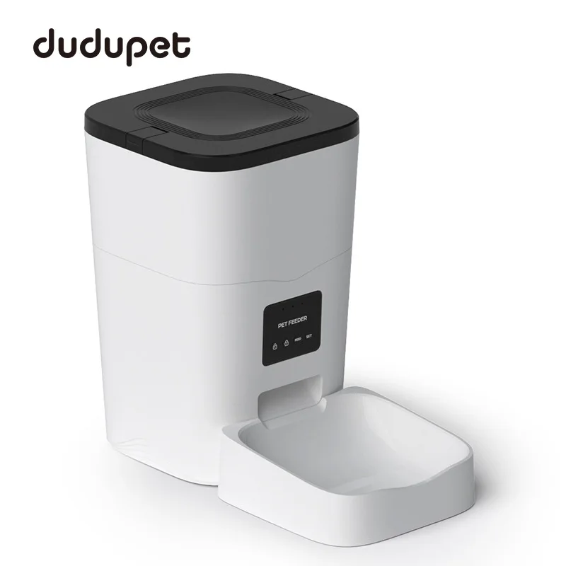 آلة التغذية الكمية المتنقلة للتحكم عن بعد للكلاب والقطط، وحدة تغذية أوتوماتيكية لوعاء القطط والكلاب مستلزمات الحيوانات الأليفة 3 لتر #1