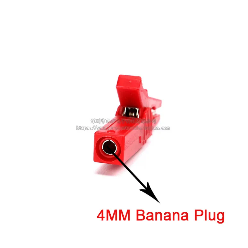 55mm Alligator Clip Banana Plug Test Probes With 4mm Banana Plug Cable Clips For Multimeter Measure Tool Accessories