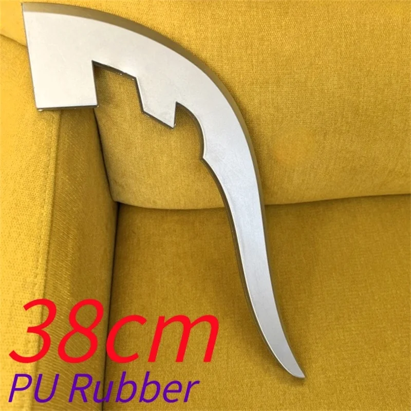 Eroe Coltello volante Armi per freccette Testa Punta per freccette superiore Prop Cosplay Halloween Giochi di ruolo Sicurezza Modello in gomma PU Regali