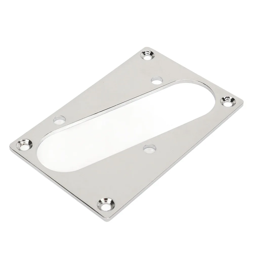 Durable Metal Bridge Pickup Plate Silver Electric Guitar Pickup Ring Single Coil Pickup Frame For Telecaster Guitars view 3