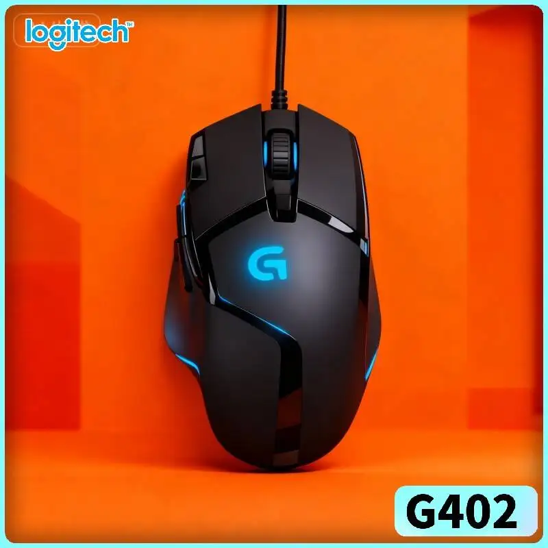 

Игровая мышь Logitech G402 проводная, с датчиком Fusion Engine 500+ IPS, 8 кнопок, противоскользящая, для универсальной игровой деятельности