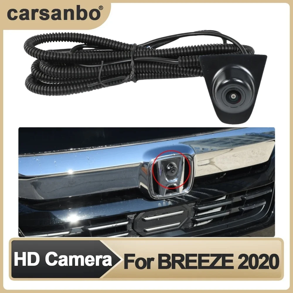 

Car Front View Sign Camera HD Fisheye Night Vision Waterproof Parking Reversing Monitoring System Camera For Honda Breeze 2020