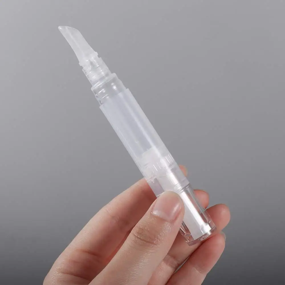 Tool Cuticula Olie Applicator Transparante Twist Pen Reizen Cosmetische Container Lege Nagel Olie Pen Roterende Herverpakking Vacuüm Pen