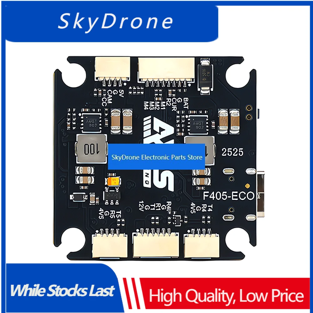 SkyDElAxisflying ECO Argus F405 OSD Flight Controller ICM42688P Gyro BEC 12V/2A 5V/2A 30.5*30.5mm 4-8S Lipo For RC FPV Racing Dr