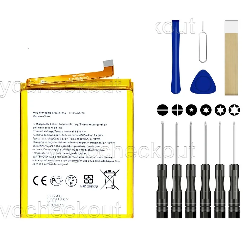 

For XR20 TA1371 VMA750D9FI1LV0 TA-1362 TA-1368 LPN387450 Battery Tool