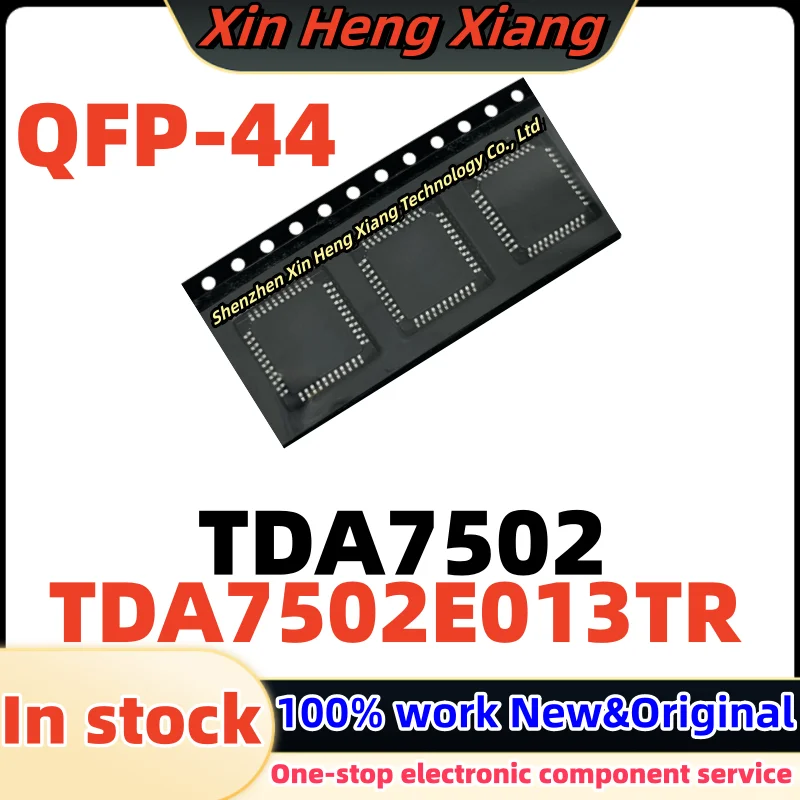 

(1pcs)TDA7502E013TR TDA7502 QFP-44
